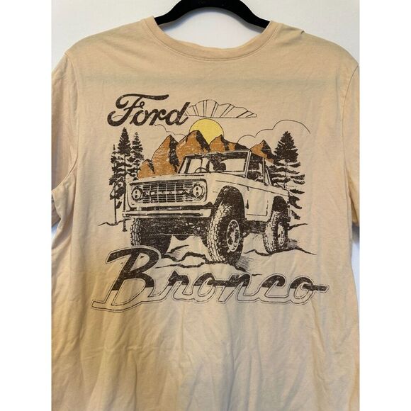 Goodfellow Ford Bronco Ford Officially Licensed Tan T Shirt Size M - Picture 3 of 5